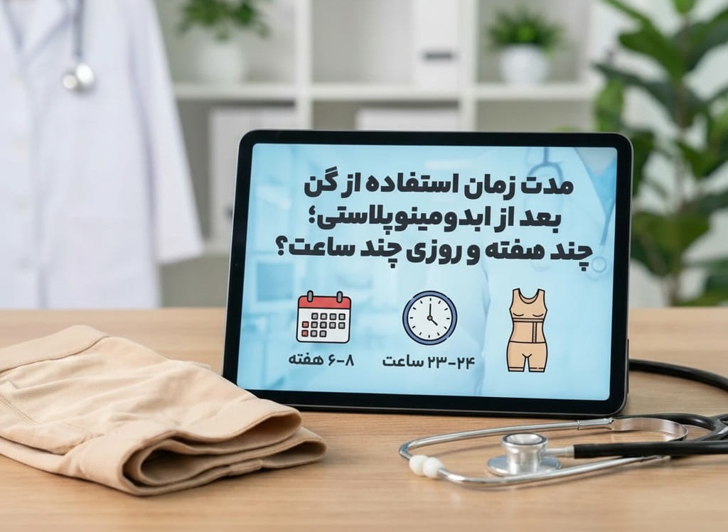 مدت زمان استفاده از گن بعد از ابدومینوپلاستی